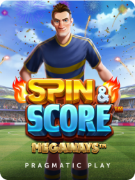 Aposta no jogo de futebol Spin & Score Megaways